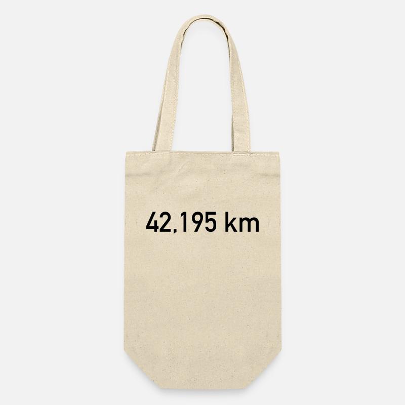 Marathon - Geschenkbeutel für Flaschen - Natur