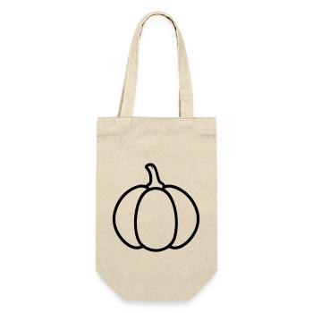 citrouille - Sac à bouteille - nature - Devant