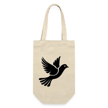 Colombe - Sac à bouteille - nature - Devant