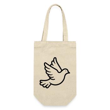 Dove - Gift Bag for Bottles - nature - Front