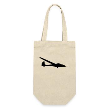 libelle glider glider glider glider - Gift Bag for Bottles - nature - Front