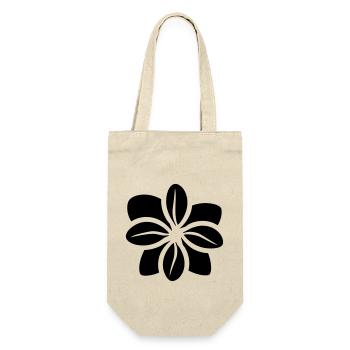 Flower - Gift Bag for Bottles - nature - Front
