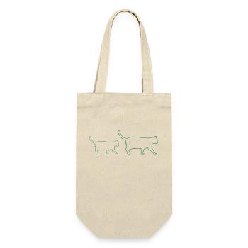 feline - Gift Bag for Bottles - nature - Front