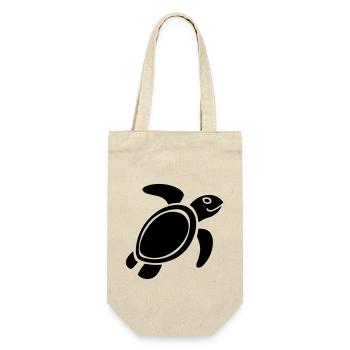 tortoise - Gift Bag for Bottles - nature - Front