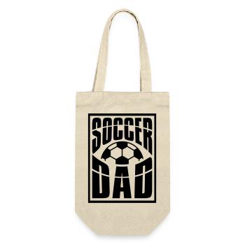 Cool Hobby Soccer Dad - Gift Bag for Bottles - nature - Front