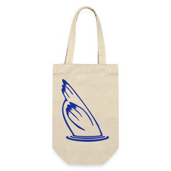 Duck diving underwater head lake drinking water - Gift Bag for Bottles - nature - Front