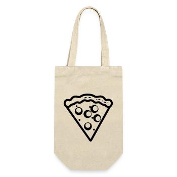 Pizza slice - Gift Bag for Bottles - nature - Front