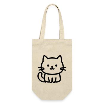 chat - Sac à bouteille - nature - Devant