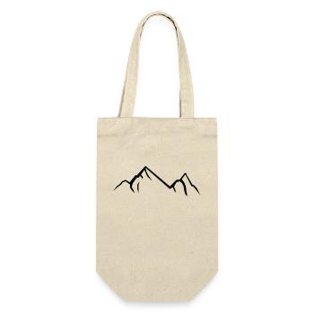 mountains - Gift Bag for Bottles - nature - Front