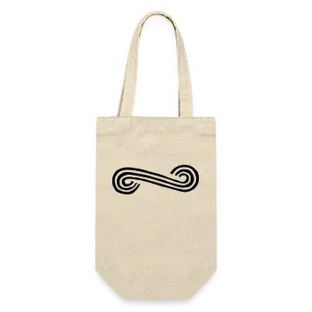 ornement, arc - Graphique vectoriel - Sac à bouteille - nature - Devant