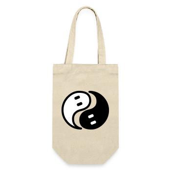 Ghost Yin Yang - Gift Bag for Bottles - nature - Front