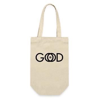 GOD IS GOOD - Sac à bouteille - nature - Devant