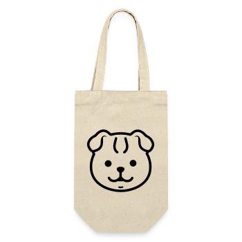 Dog - Gift Bag for Bottles - nature - Front