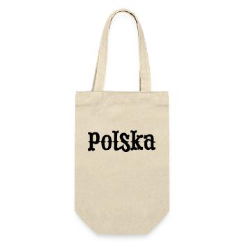 Polska Poland - Geschenkbeutel für Flaschen - Natur - Vorne