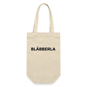 Bläbberla montserrat - Geschenkbeutel für Flaschen - Natur - Vorne