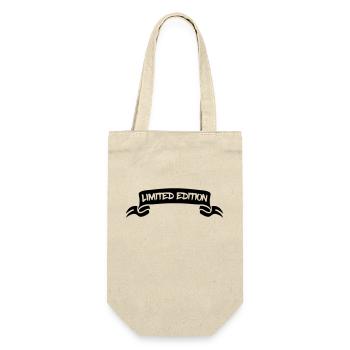 Limited Edition - Gift Bag for Bottles - nature - Front