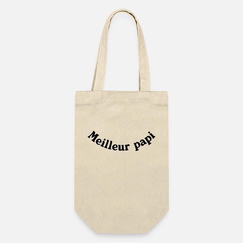 MEILLEUR PAPI - Sac à bouteille - nature
