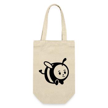 Bee - Gift Bag for Bottles - nature - Front