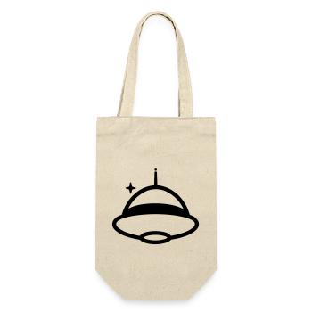 soucoupe volante - Sac à bouteille - nature - Devant