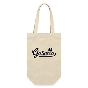 Geselle - Geschenkbeutel für Flaschen - Natur - Vorne