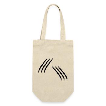 Scratch Cats Monster Attack Wound Flesh Wound - Gift Bag for Bottles - nature - Front