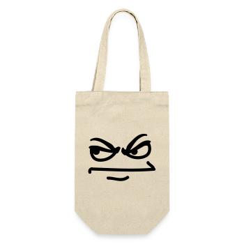 angry_face - Gift Bag for Bottles - nature - Front