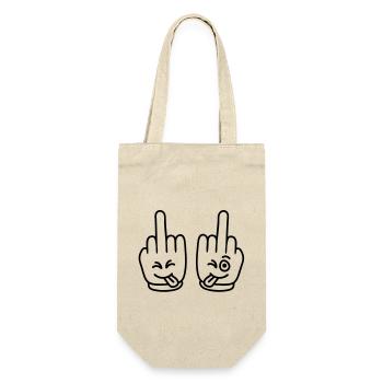cheeky_fuck_of - Sac à bouteille - nature - Devant