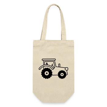 tractor - Gift Bag for Bottles - nature - Front