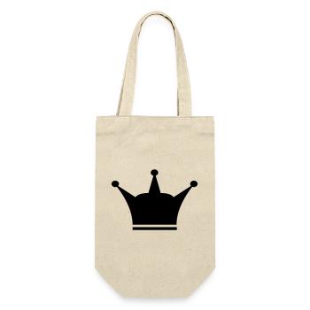 Crown for Father's Day - Gift Bag for Bottles - nature - Front