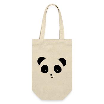 panda - Sac à bouteille - nature - Devant
