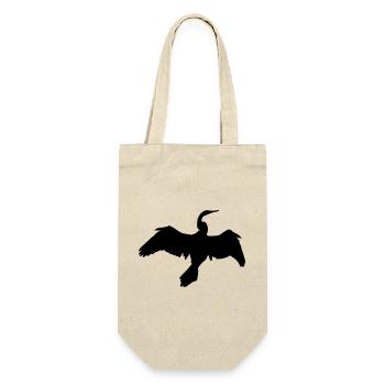 cormorant - Gift Bag for Bottles - nature - Front