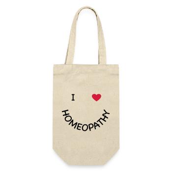J'adore l'homéopathie - Sac à bouteille - nature - Devant