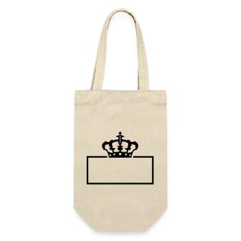 Bouclier de la couronne du roi - Sac à bouteille - nature - Devant