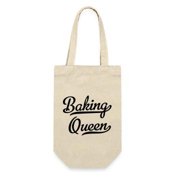 Bake - Gift Bag for Bottles - nature - Front