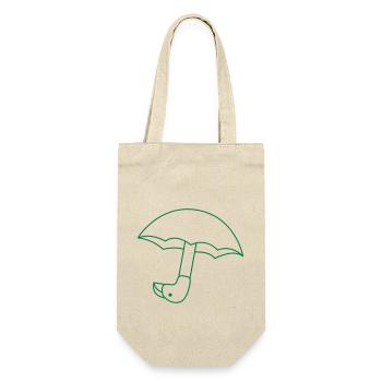 CUTE bird umbrella - Gift Bag for Bottles - nature - Front
