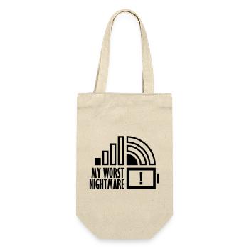Knapp my worst nightmare - Gift Bag for Bottles - nature - Front