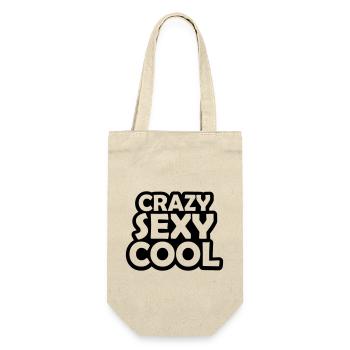 crazy sexy cool design - Gift Bag for Bottles - nature - Front