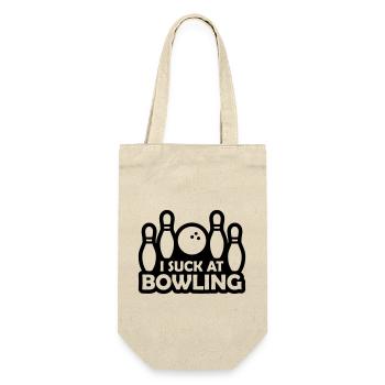 Je suis nul au bowling - Sac à bouteille - nature - Devant