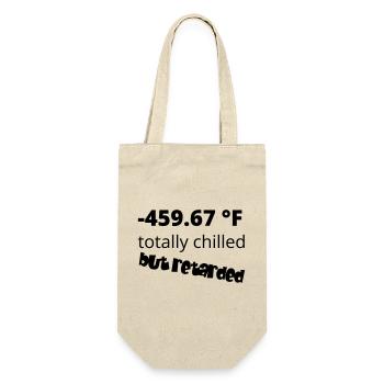 -459.67 °F totalement refroidi mais retardé - Sac à bouteille - nature - Devant