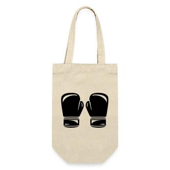 Boxing - Gift Bag for Bottles - nature - Front