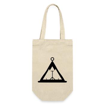 tente de camping - Sac à bouteille - nature - Devant