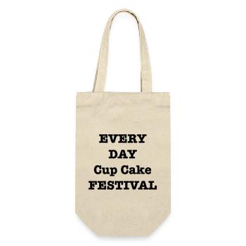 Every Day CupCake Festival - Gift Bag for Bottles - nature - Front