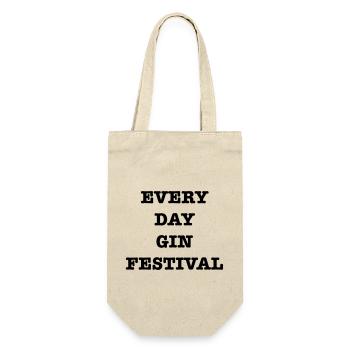 Every Day GIN Festival - Gift Bag for Bottles - nature - Front
