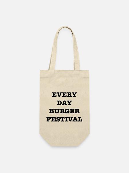 EveryDayBurgerFestival - Gift Bag for Bottles - nature