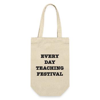 EveryDayTeachingFest - Gift Bag for Bottles - nature - Front