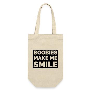 Les fous me font sourire - Sac à bouteille - nature - Devant