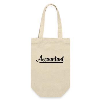 Accountant - Gift Bag for Bottles - nature - Front