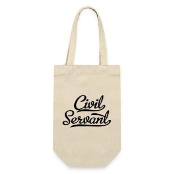 Civil Service - Gift Bag for Bottles - nature - Front