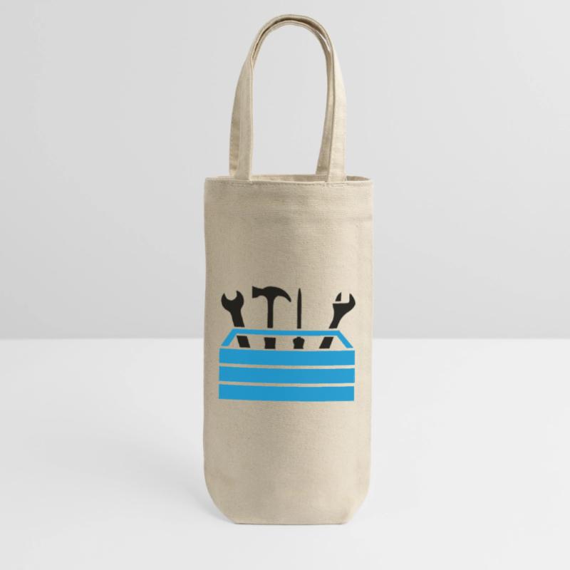 Tools Workshop Toolbox Gift Bag for Bottles