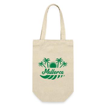 mallorca - Geschenkbeutel für Flaschen - Natur - Vorne